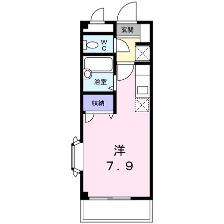 エスペランスの物件間取画像